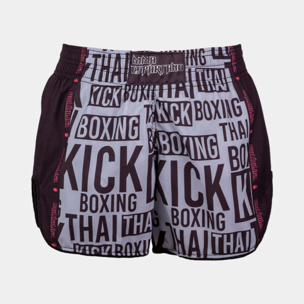 Short - Espartano Muay Thai Kick Boxing (Gris)
