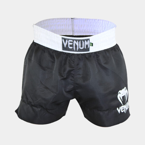 Short Muay Thai - Venum Classic Dark (Negro) - Imagen 2