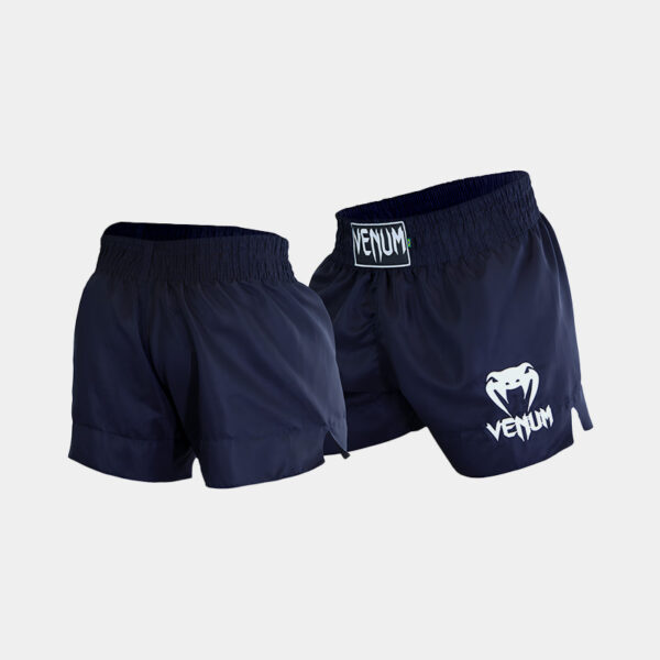 Short Muay Thai - Venum Classic Navy (Azul Oscuro)