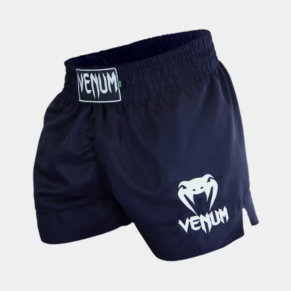 Short Muay Thai - Venum Classic Navy (Azul Oscuro)