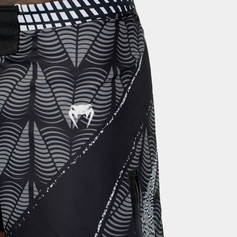 Short UFC Zenith - Venum Authentic Fight Night (Negro/Blanco) - Imagen 5
