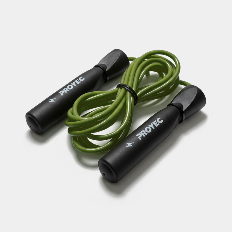 Soga De Salto Con Ruleman - Proyec Sprint (Verde)
