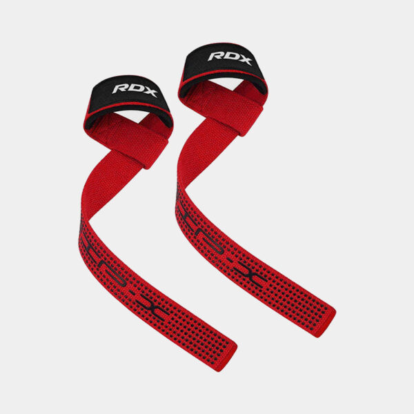 Straps Cintas De Agarre Levantamiento - RDX (Rojo)