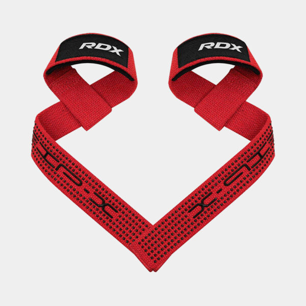 Straps Cintas De Agarre Levantamiento - RDX (Rojo)