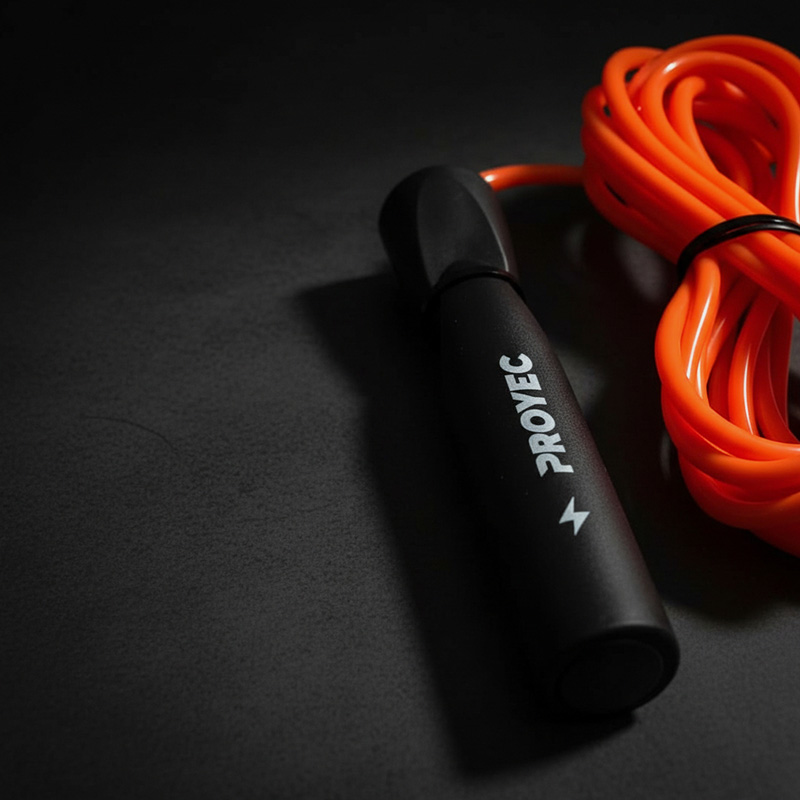 Soga De Salto Con Ruleman - Proyec Sprint (Naranja) - Imagen 5