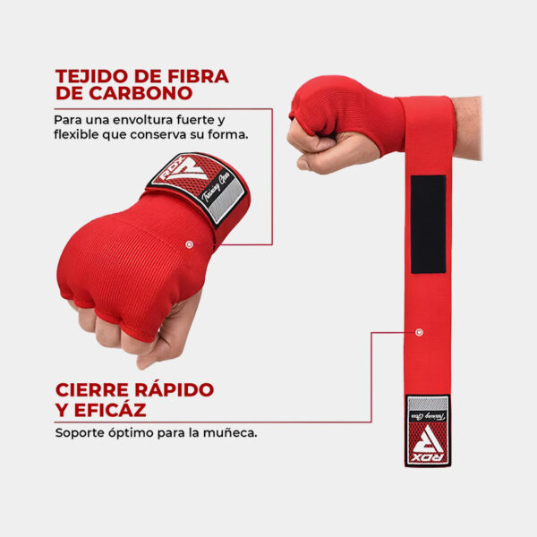 Vendas Rápidas Reemplazo De Vendas - RDX Kontact (Rojo)