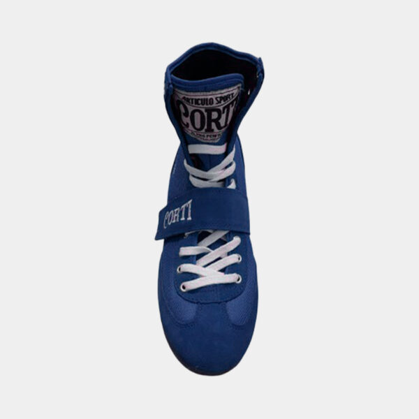 Zapatillas Botas De Boxeo - Corti (Azul)