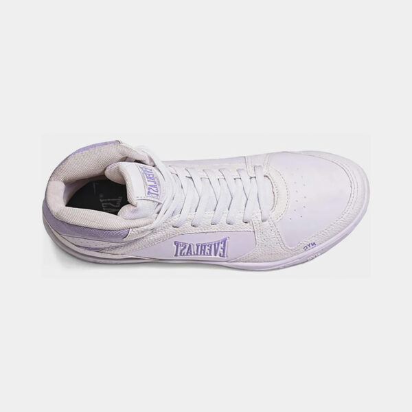 Zapatillas Botas De Boxeo - Everlast Box Ring 3 (Blanco/Lila)