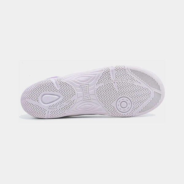 Zapatillas Botas De Boxeo - Everlast Box Ring 3 (Blanco/Lila)