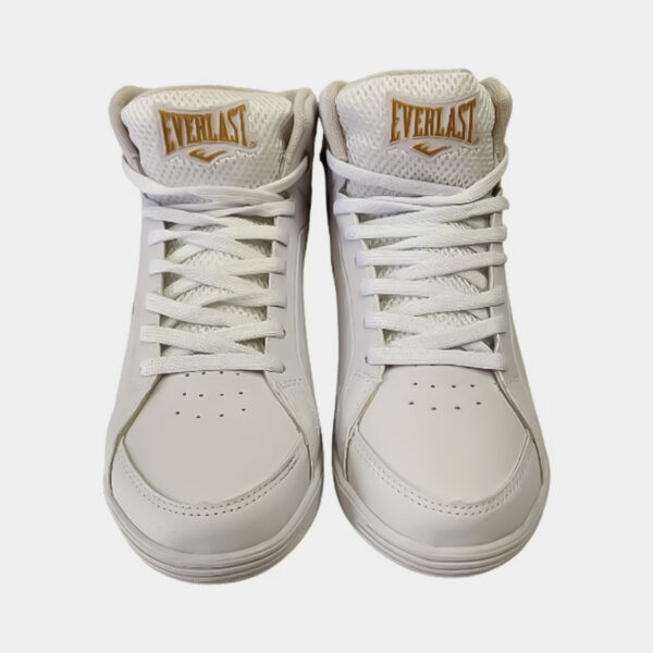 Zapatillas Botas De Boxeo - Everlast Box Station 3 (Blanco/Dorado) - Imagen 3