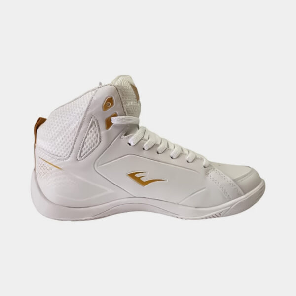 Zapatillas Botas De Boxeo - Everlast Box Station 3 (Blanco/Dorado) - Imagen 5