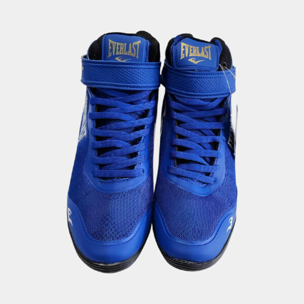 Zapatillas Botas De Boxeo - Everlast Forceknit F4 (Azul)