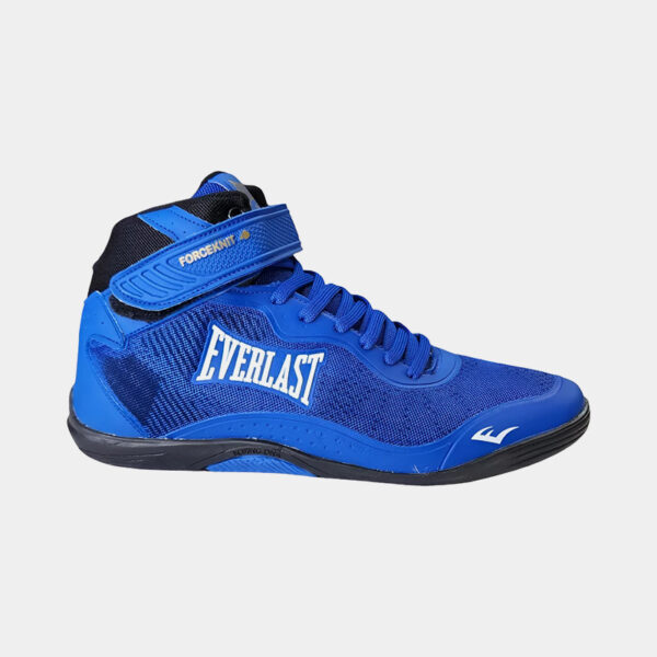 Zapatillas Botas De Boxeo - Everlast Forceknit F4 (Azul)