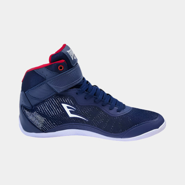 Zapatillas Botas De Boxeo - Everlast Forceknit F4 (Azul/Rojo)