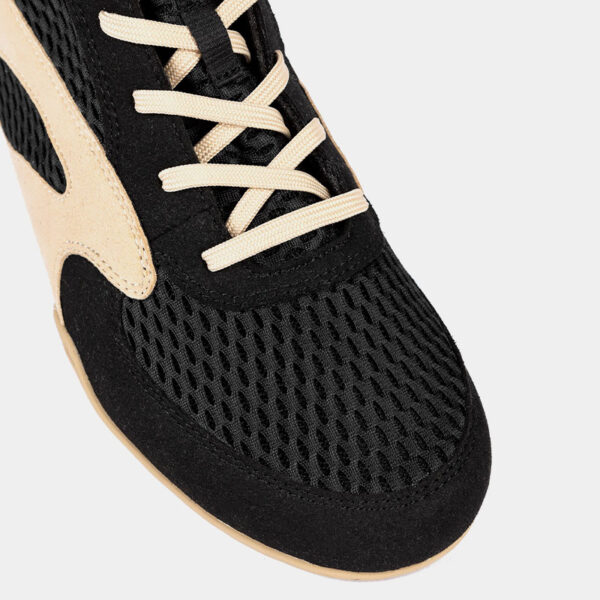 Zapatillas Botas De Boxeo - Venum Contender (Negro/Beige)
