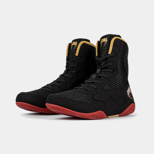 Zapatillas Botas De Boxeo - Venum Contender (Negro/Rojo)