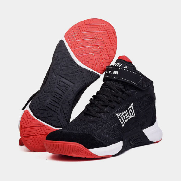 Zapatillas Deportivas - Everlast Jump Pro (Negro/Rojo)