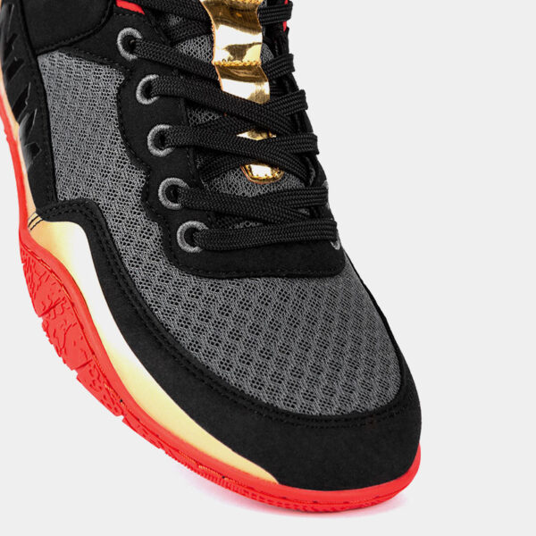 Zapatillas Deportivas - Venum Elite (Negro/Rojo/Dorado)